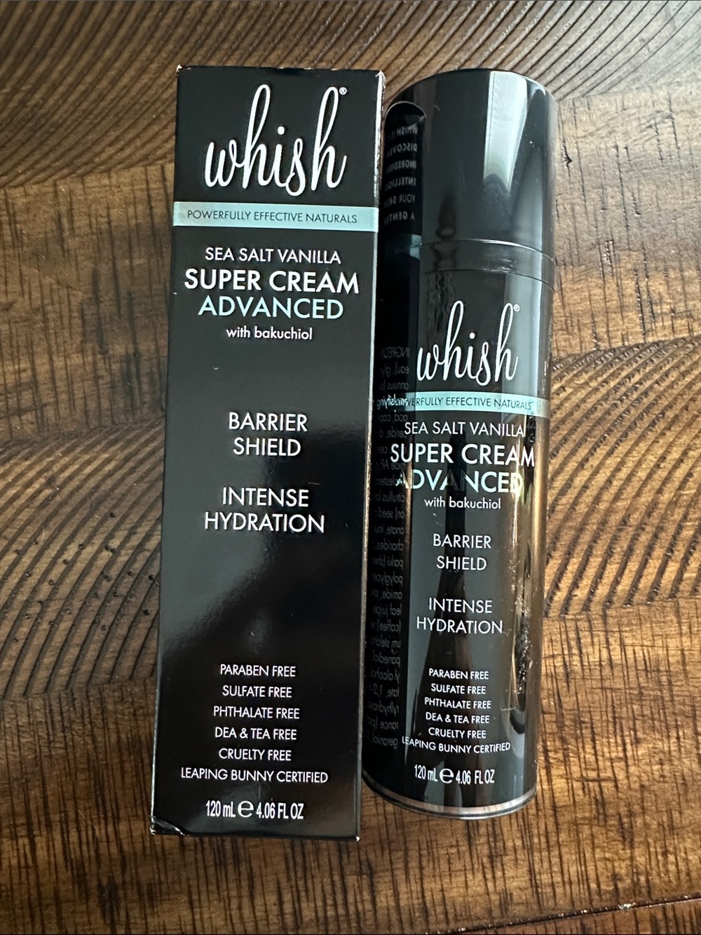 whish Sea Salt Vanilla Super Cream Advanced with Bakuchiol